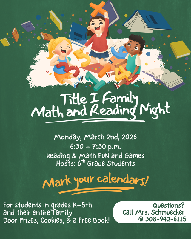 Title I Math & Reading Family Night