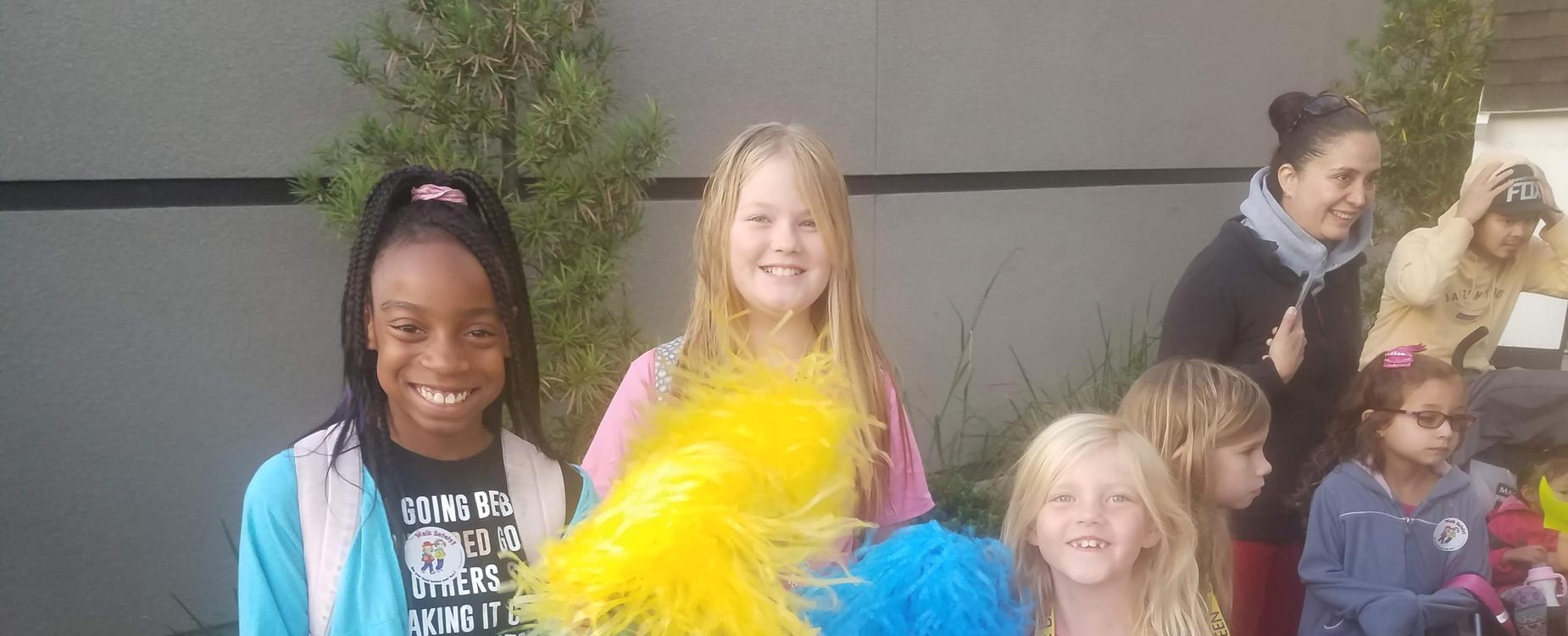 Walk to school day