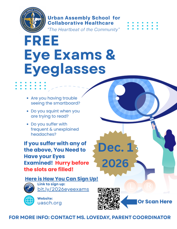 Free Exams & Eyeglasses on December 1