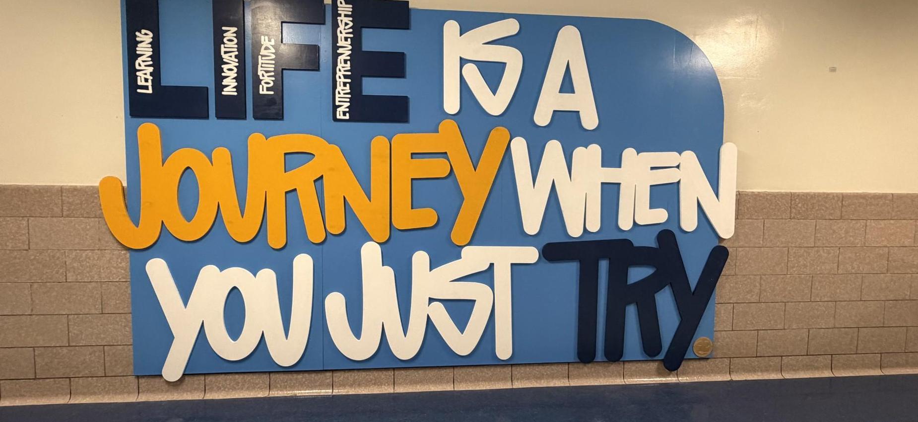 LIFE Academy art installation