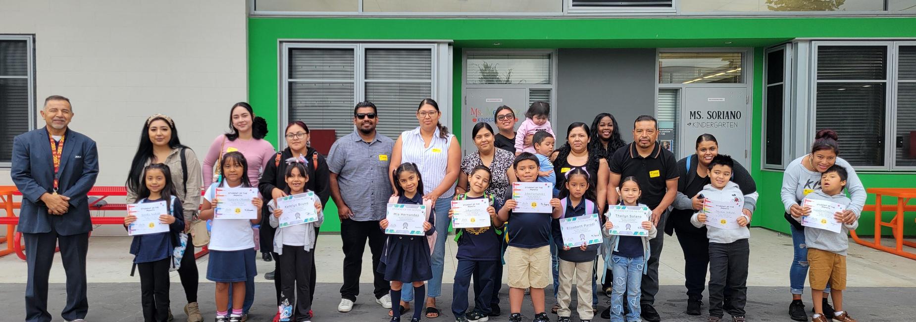 Student of the Month September 12, 2025 (2nd Grade)