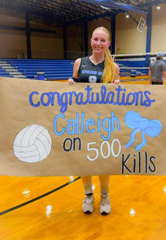 Secord Reaches Volleyball Milestone