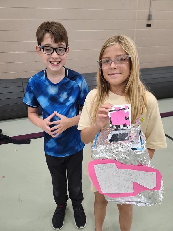 Upper Elementary 6th Grade Science Completes Thermal Insulator Project