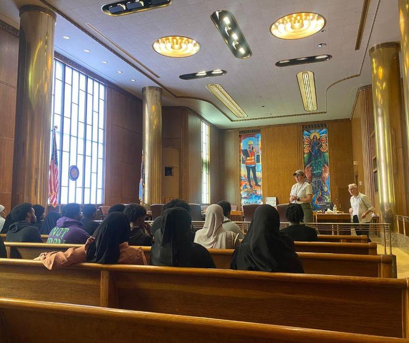 Our students had an exciting trip to St. Paul City Hall!