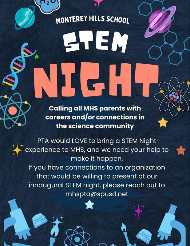 STEM Night - Calling all MHS Parents with Science Careers/Connections Featured Photo