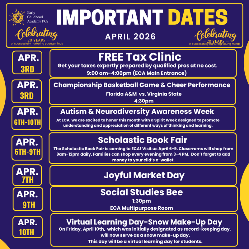 Weekly Guide to Key Dates & Events Featured Photo