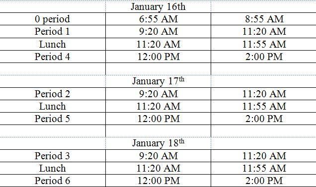 Finals Schedule Featured Photo