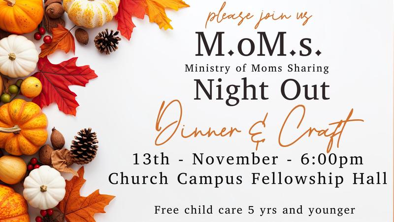 M.oM.s. Night Out - Thursday, November 13 Featured Photo
