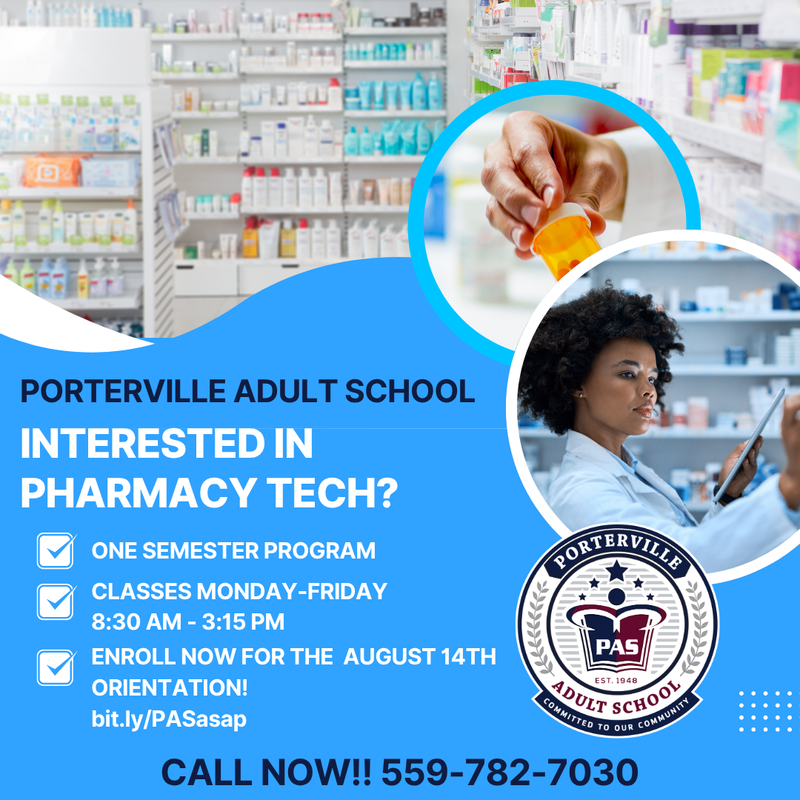 Pharmacy Tech Enrollment