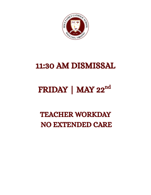 11:30 AM Dismissal Featured Photo