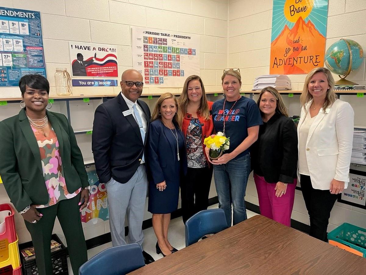 Congratulations Mrs. Roper! River Ridge Elementary School