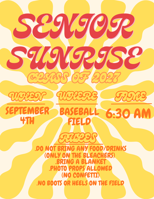 senior sunrise