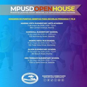 Spanish 2 Elementary School Dates Times Locations also in HTML on website