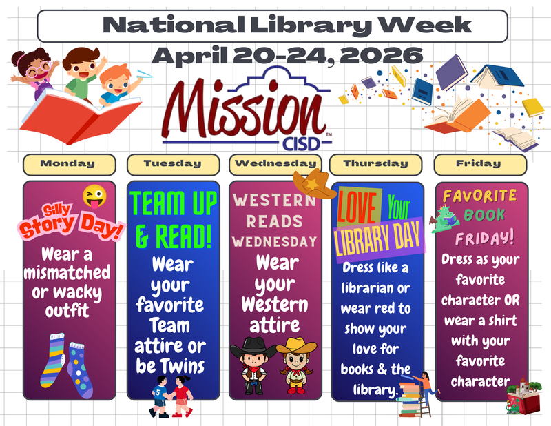 Library Week April 20 - 24, 2026 Featured Photo