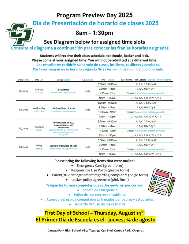 Program Preview