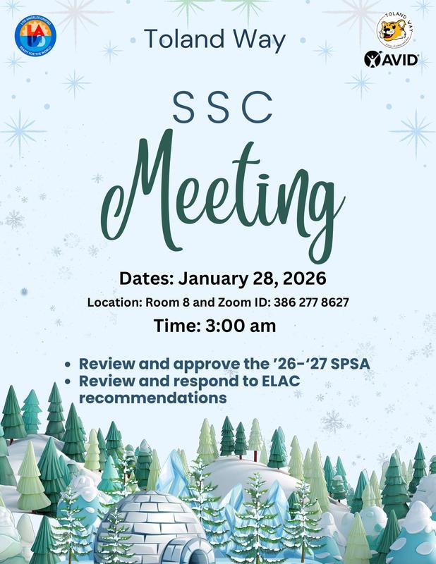 We warmly invite you to attend our SSC Meeting