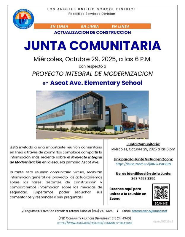 Junta Comunitaria 29 de Octubre