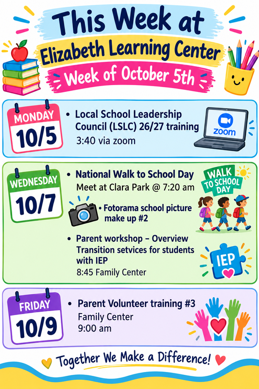 This week at ELC Flyer