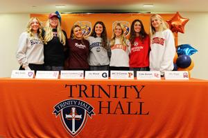 Trinity Hall Celebrates Seven Seniors On National Signing Day