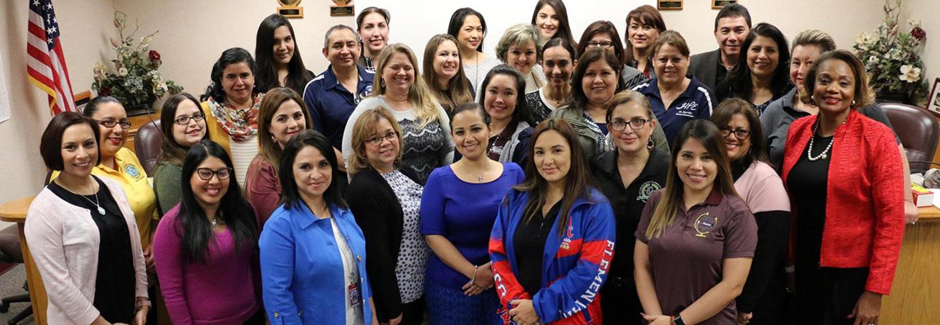 group of teachers and administrators