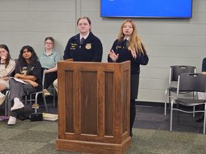 Mt. Vernon FFA and Ag Department Students