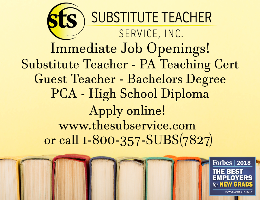  BTSD is seeking more substitute teachers! Students enrolled in a Teacher Preparation Program may qualify. Check out this flyer or the links below to learn more.