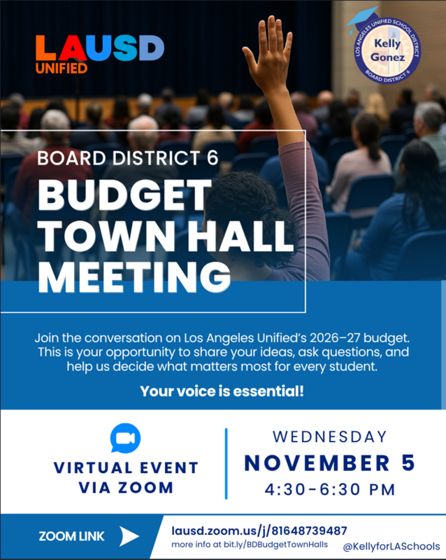 Budget Town Hall Mtg