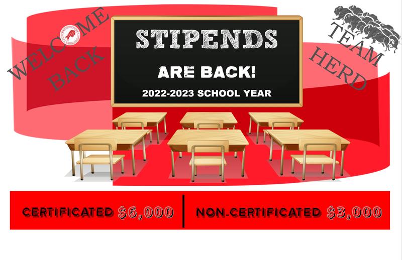 Flyer for 2022-2023 Employee Stipends