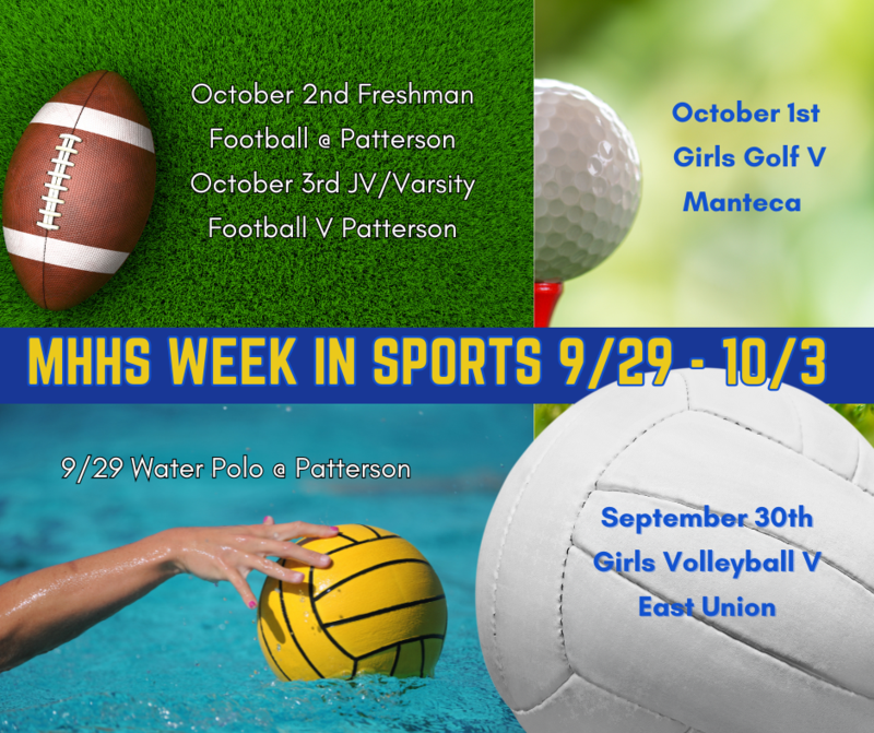 MHHS WEEK IN Sports, 9/29 - 10/3 Featured Photo