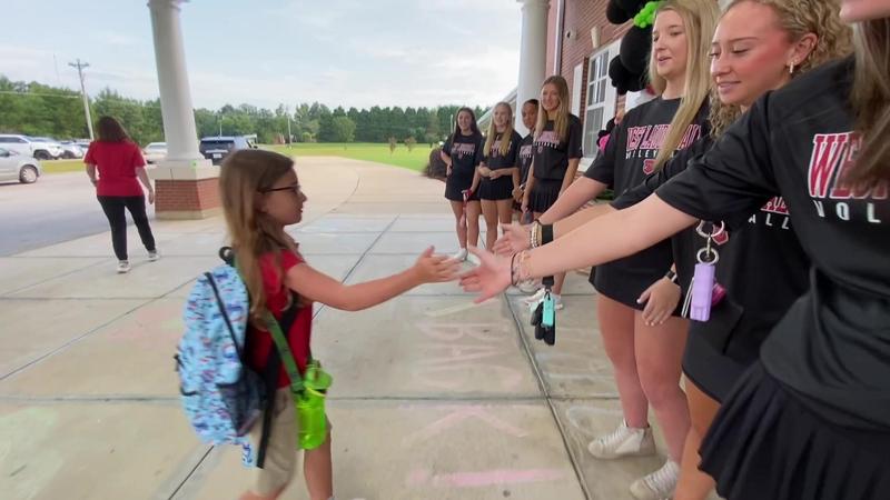 West Lauderdale Elementary Morning Drop-Offs