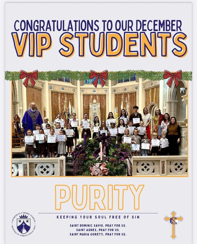 December VIP Students - PURTIY