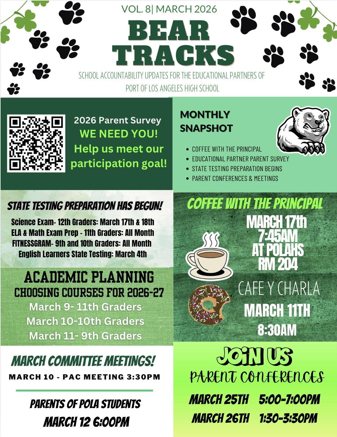 March 2026 Bear Tracks