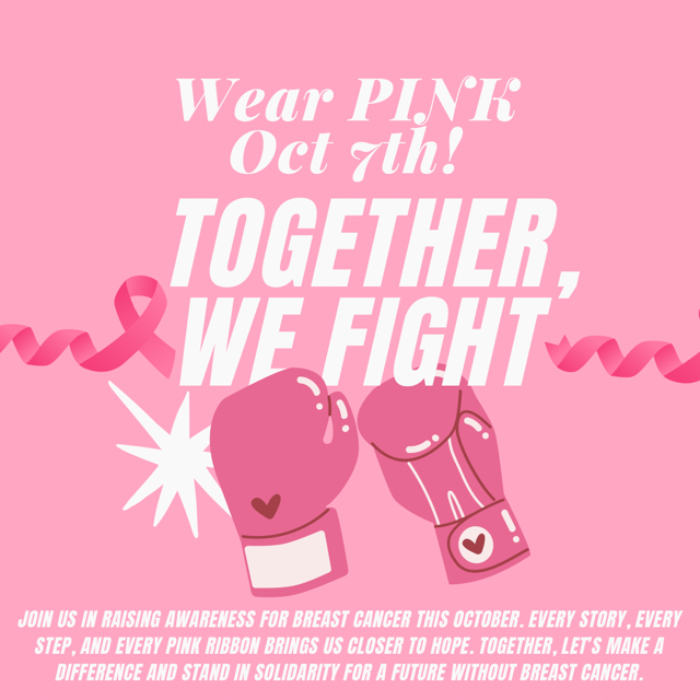 Wear Pink 10/7