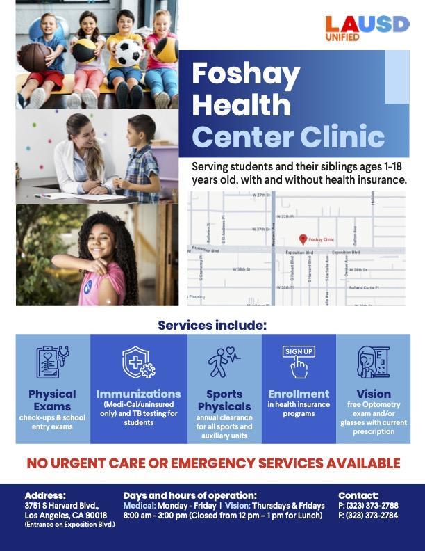 Foshay Health Center Clinic Featured Photo