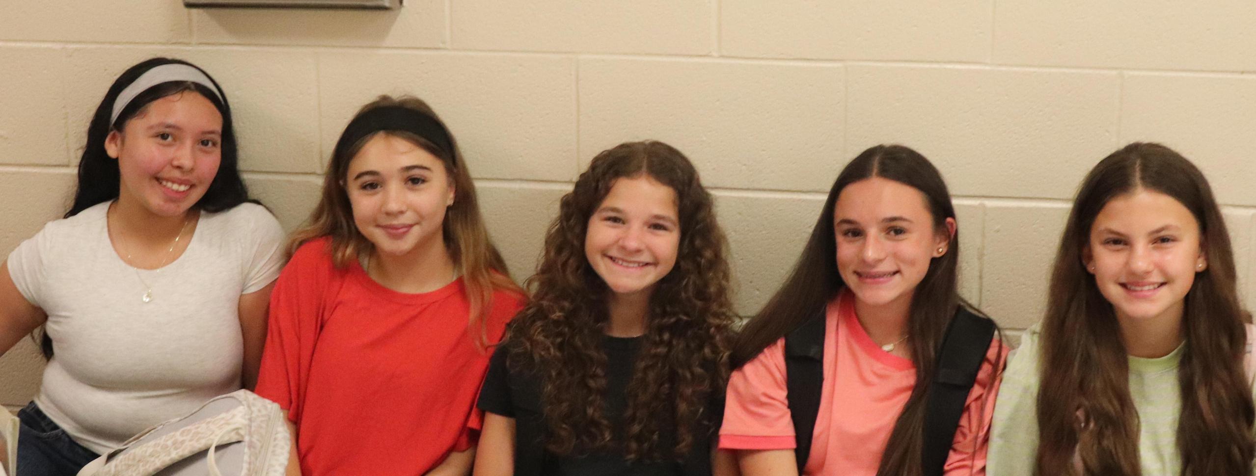 7th grade girls 1st day of school