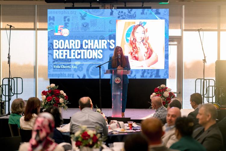 Veda Cherry Speaking At Memphis School of Excellence