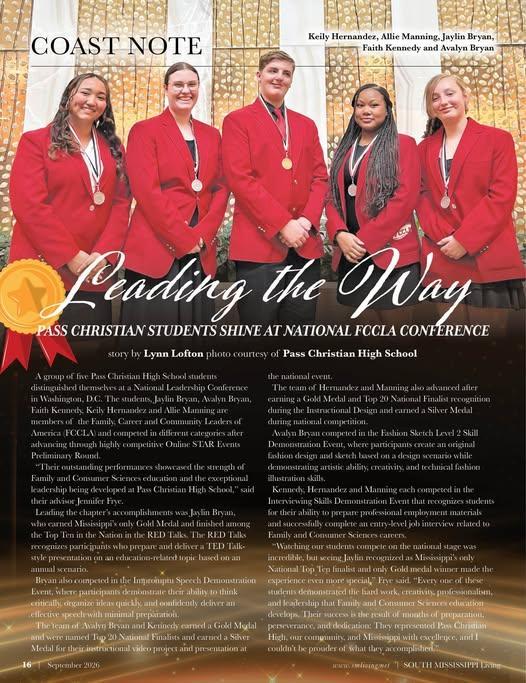 Way to represent Pass Christian—and Mississippi!