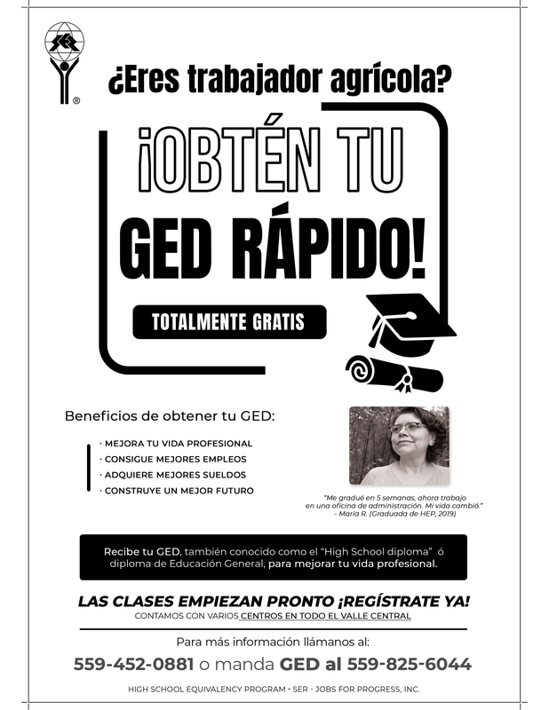 GED Flyer Spanish 1