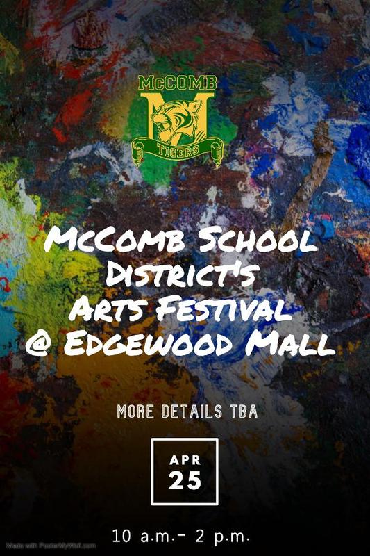 McComb School District Arts Festival 2020 Save The Date! April 25, 2020 10 a.m. - 2 p.m. #ItsComeBackTime