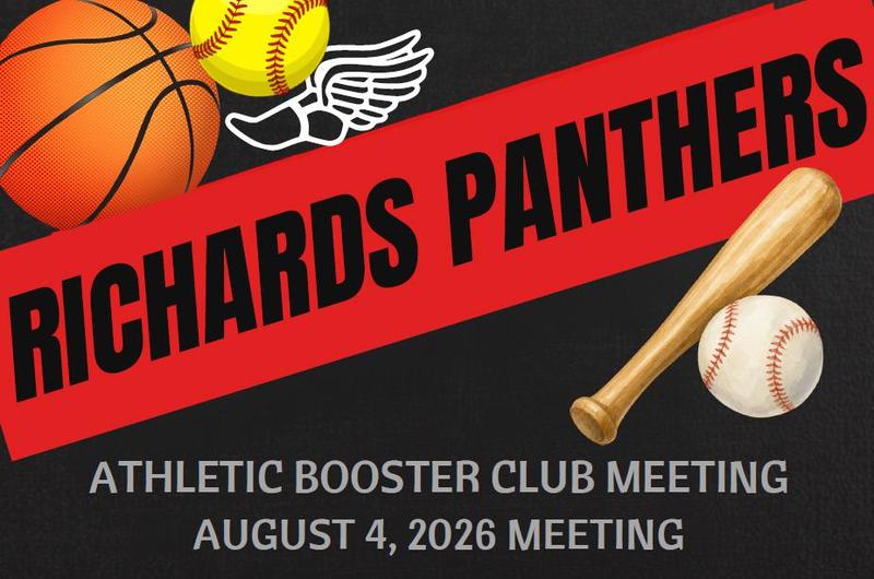 Richards ISD Athletic Booster Club Meeting - August 4th Featured Photo