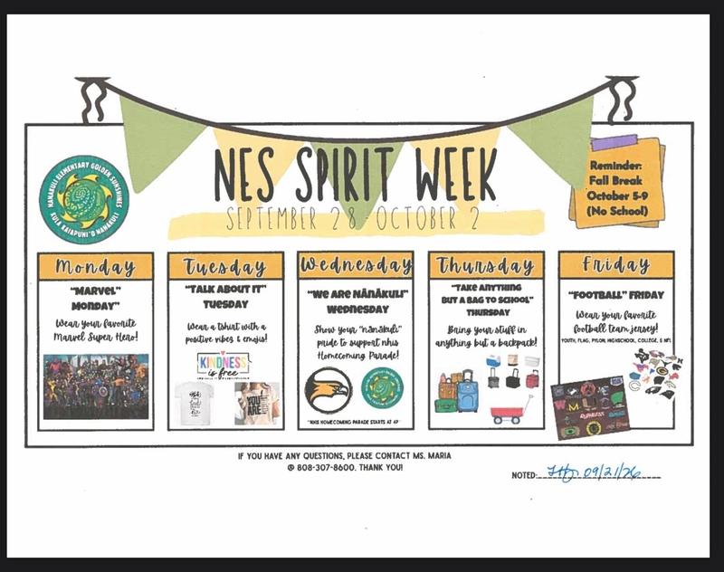 SPIRIT WEEK Featured Photo