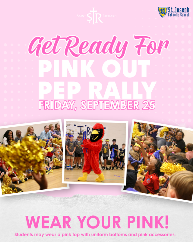 Pink Out Pep Rally - Friday, September 25 Featured Photo