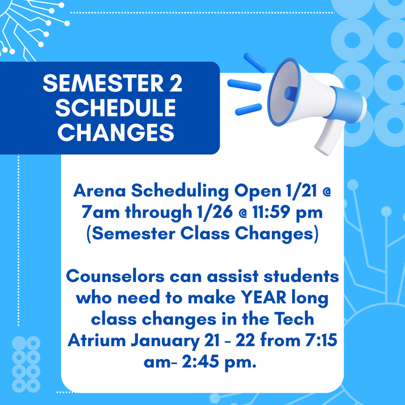 Arena Scheduling Information