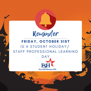 October 31st Is A Student Holiday