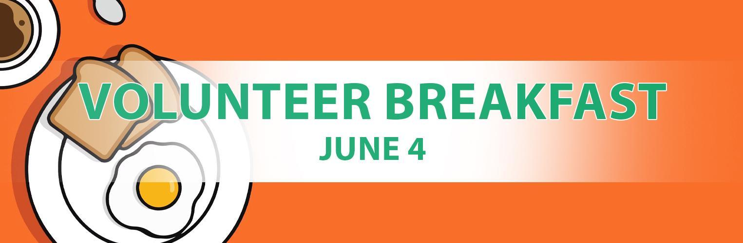Volunteer Breakfast