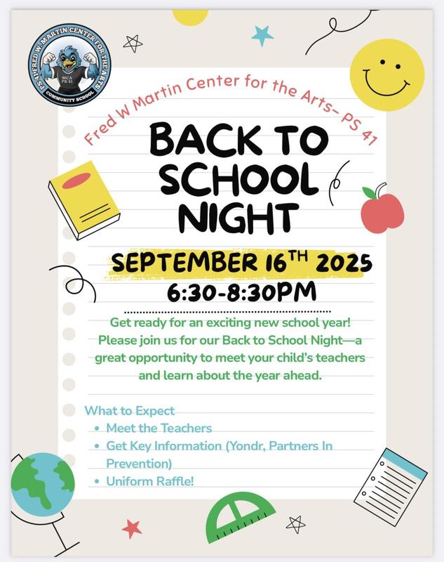 Back to school night