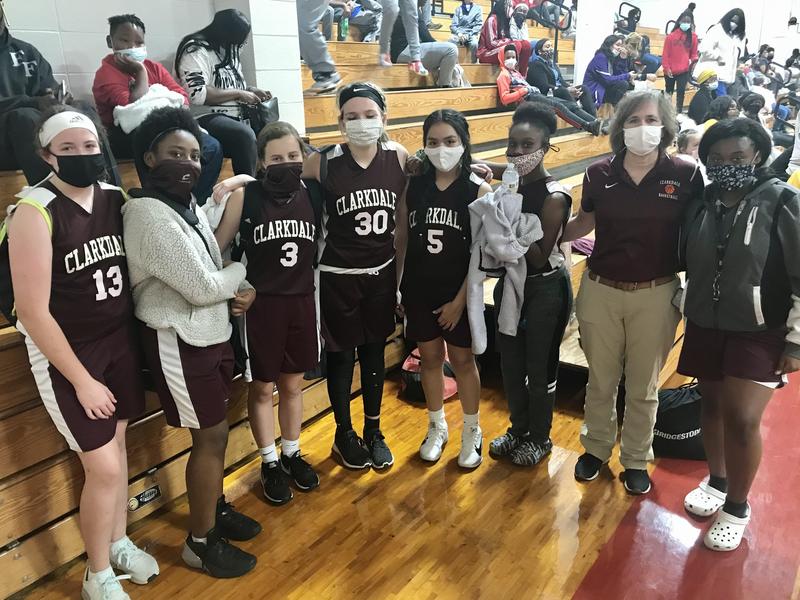 Clarkdale 7th Grade Girls' Basketball Team