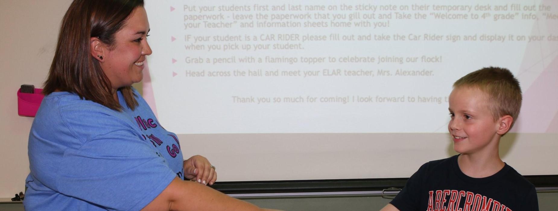 Meet the teacher-- Hall