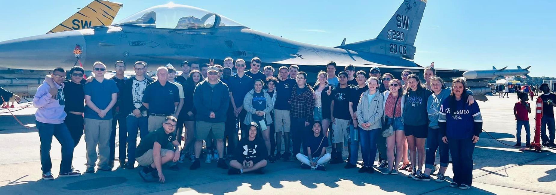JROTC at Air Force Base