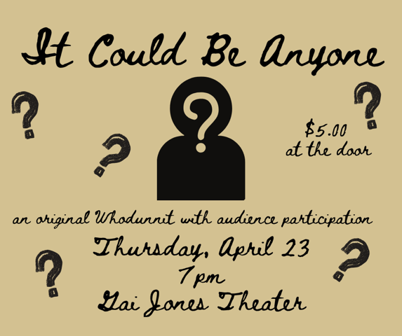 Actor's Repertory Murder Mystery - Thursday, April 23rd! Thumbnail Image